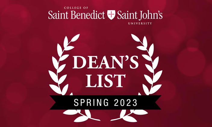 STUDENT NEWS: The College of St. Scholastica announces students named to  the Spring 2023 Dean's List - Pine and Lakes Echo Journal