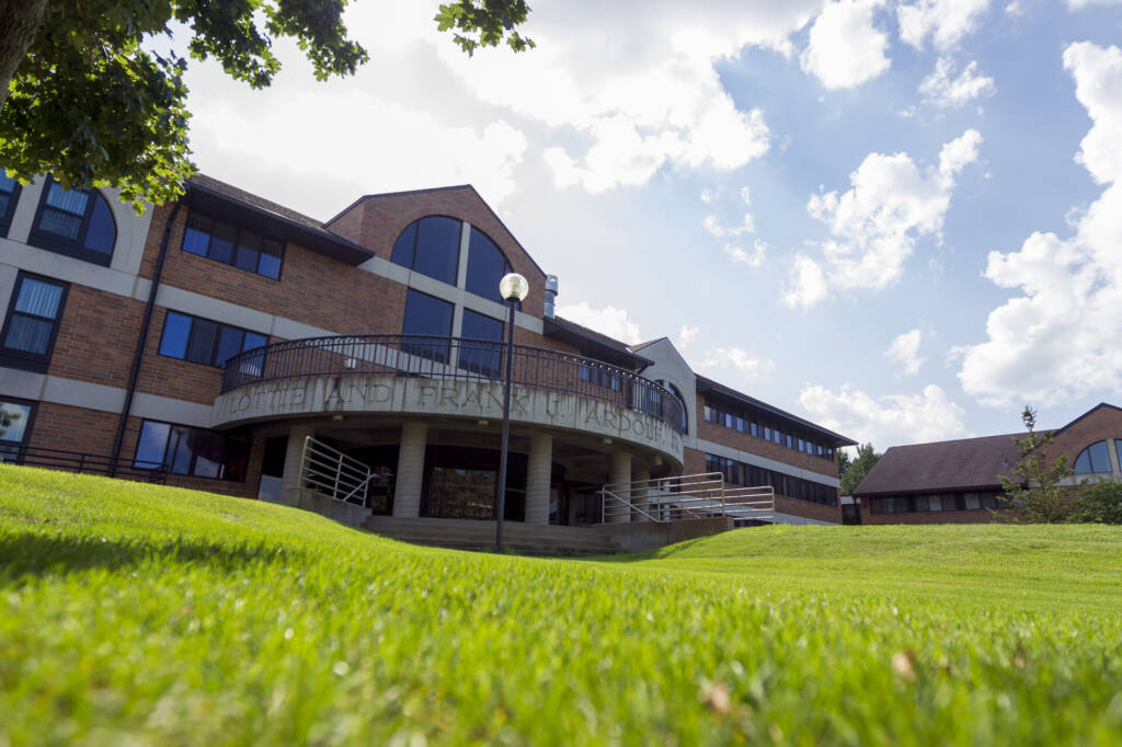 Lottie hall building exterior