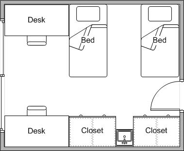 Corona Double floor plan