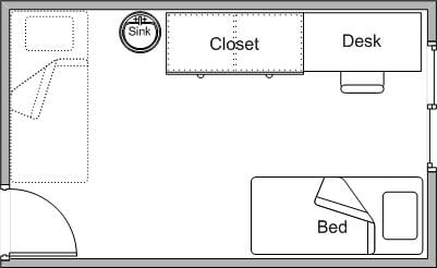 Lottie single floor plan