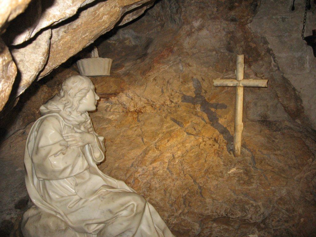 Benedict's cave in Subiaco
