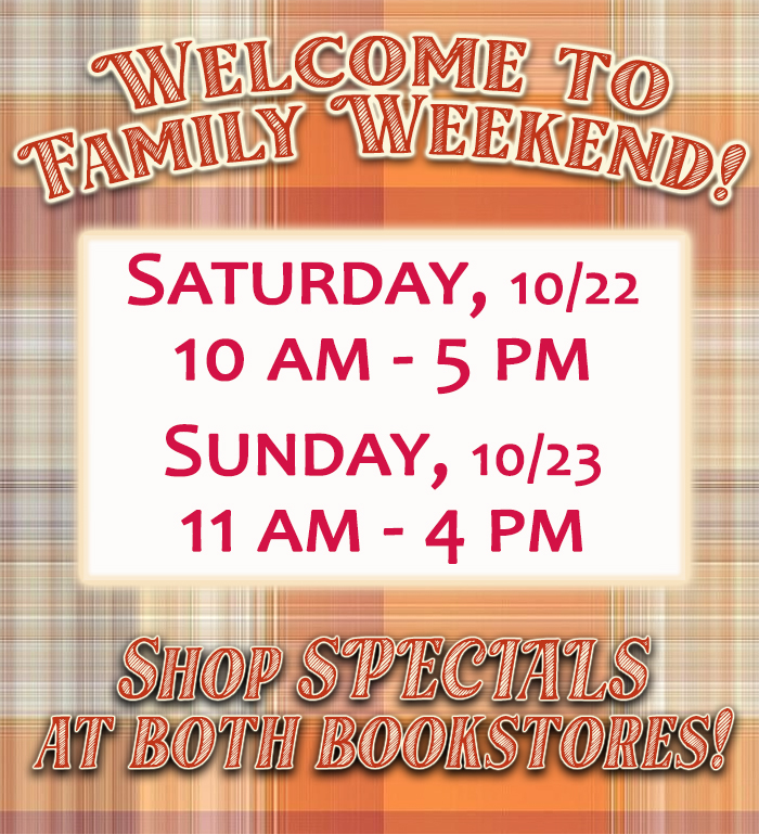 Family Weekend at the Bookstores CSB+SJU