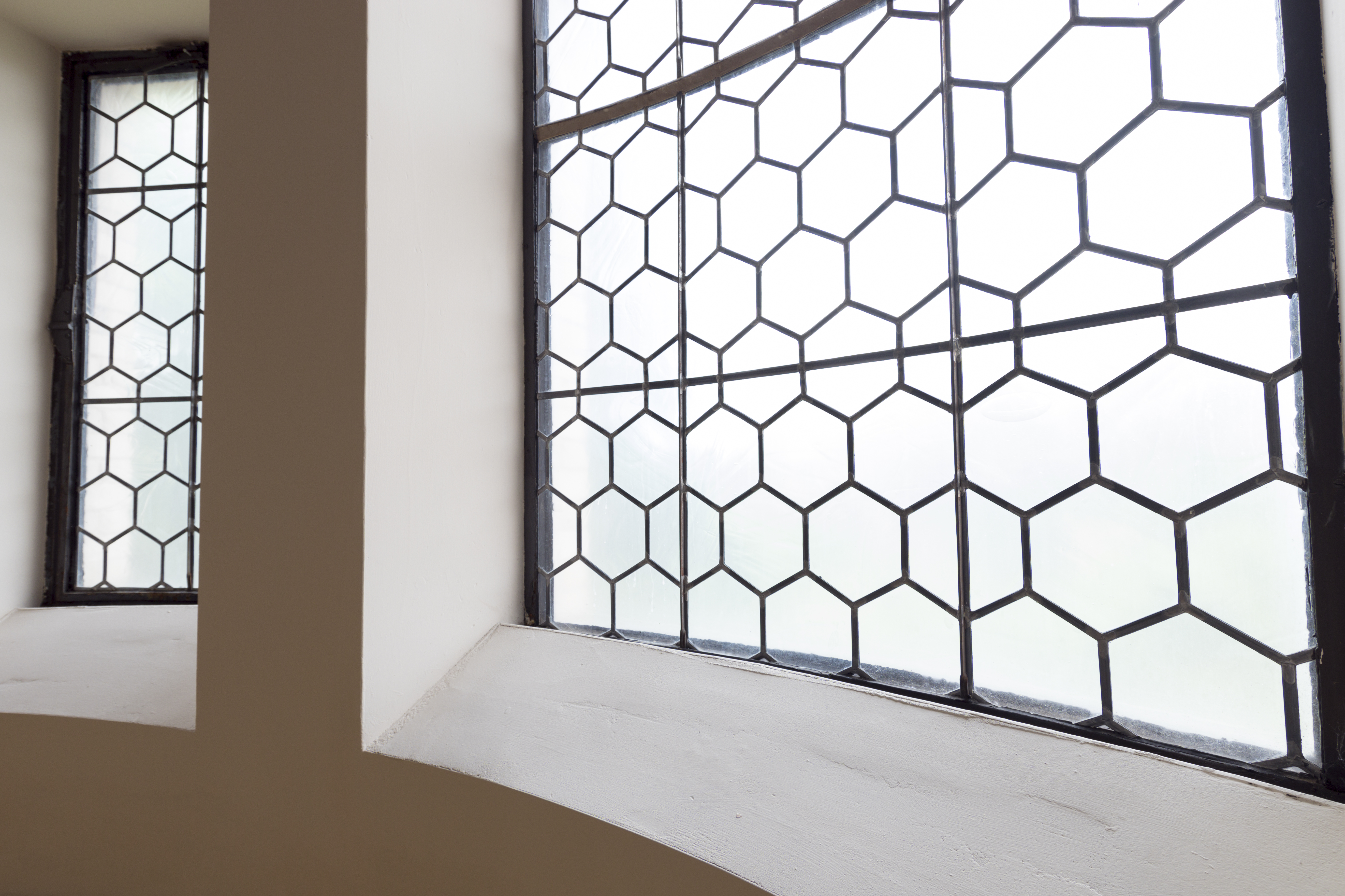 Hexagon Glass Windows