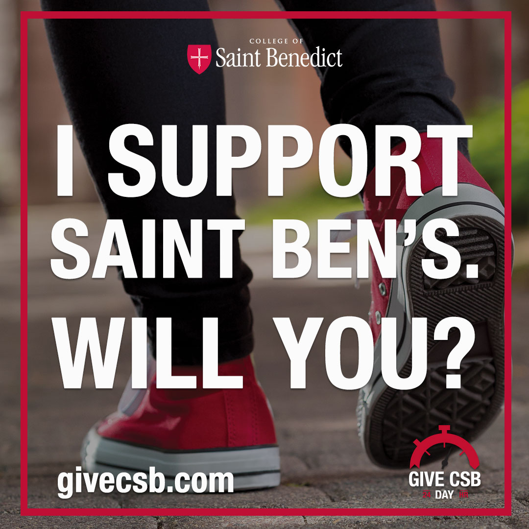 I support Saint Ben's. Will you? 