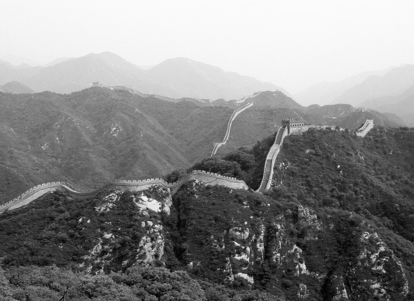 “The Great Wall at Badaling” by Bill Lamberts