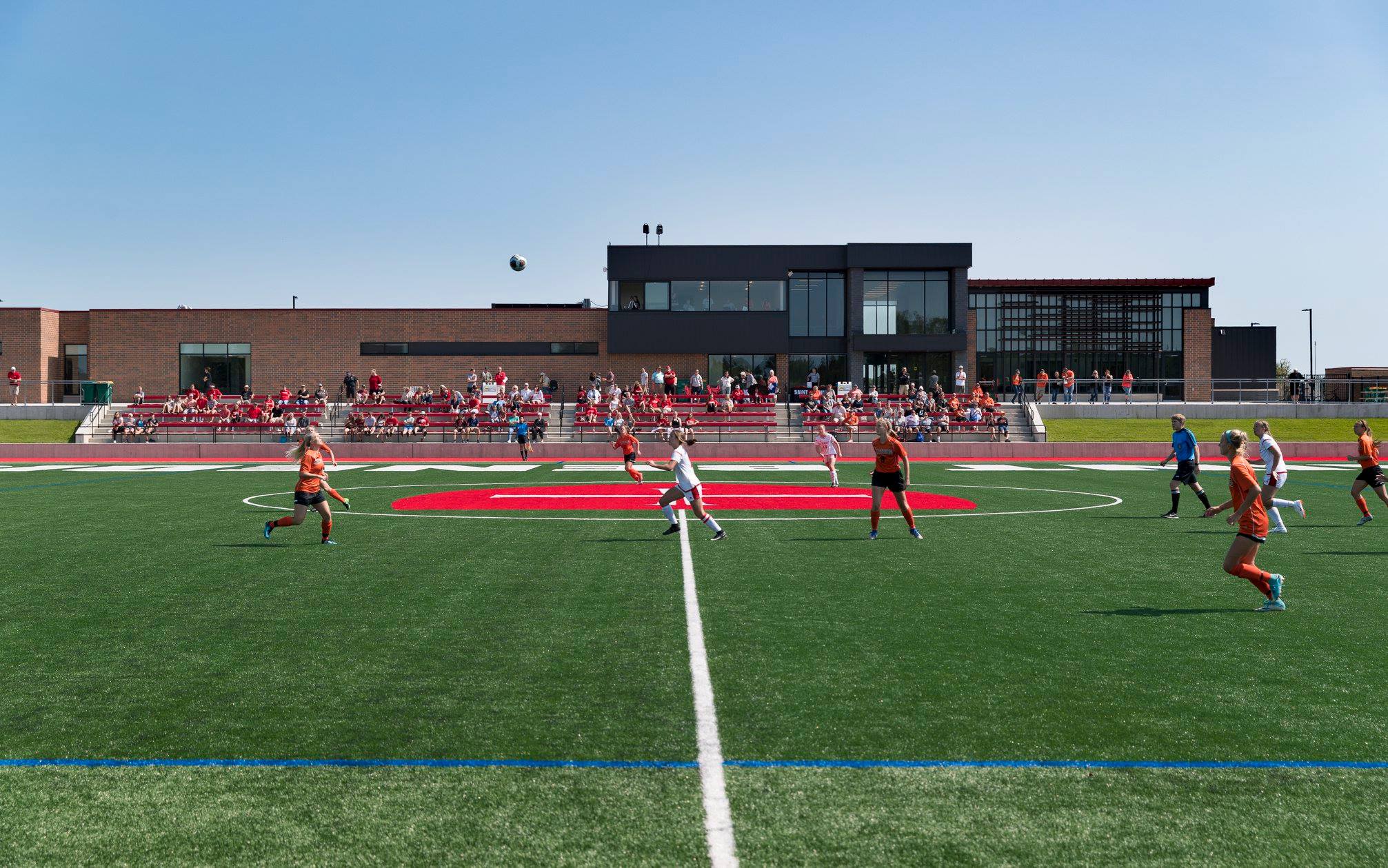 2019 Soccer game on new field