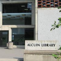 South side of Alcuin Library, 2006