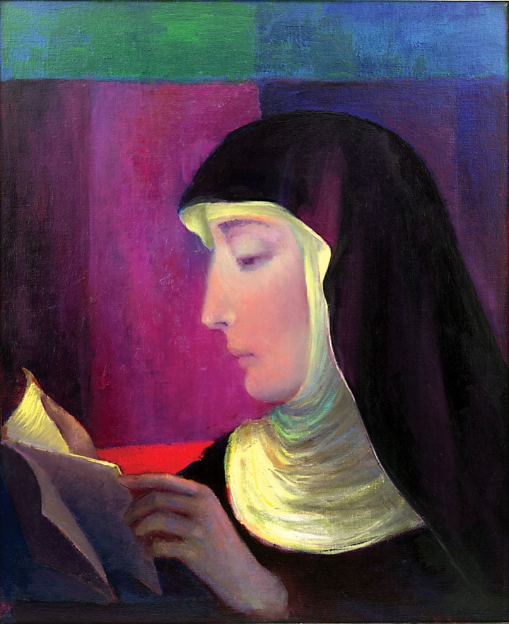Painting of Benedicta Riepp