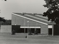 Murray Hall Pool Exterior 1961
