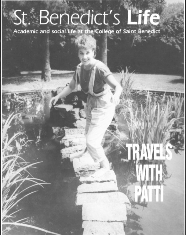 St. Benedict's Life Magazine Cover -Travels with Patti