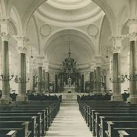 Interior of Sacred Heart Chapel 1914