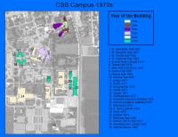 CSB Map 1970
