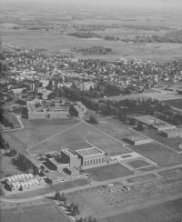 aerial photo of CSB
