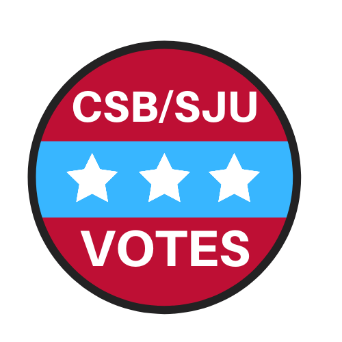 CSBSJU VOTES logo