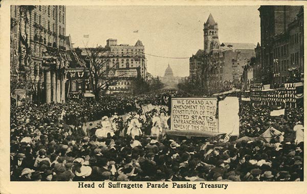 Suffragette parade