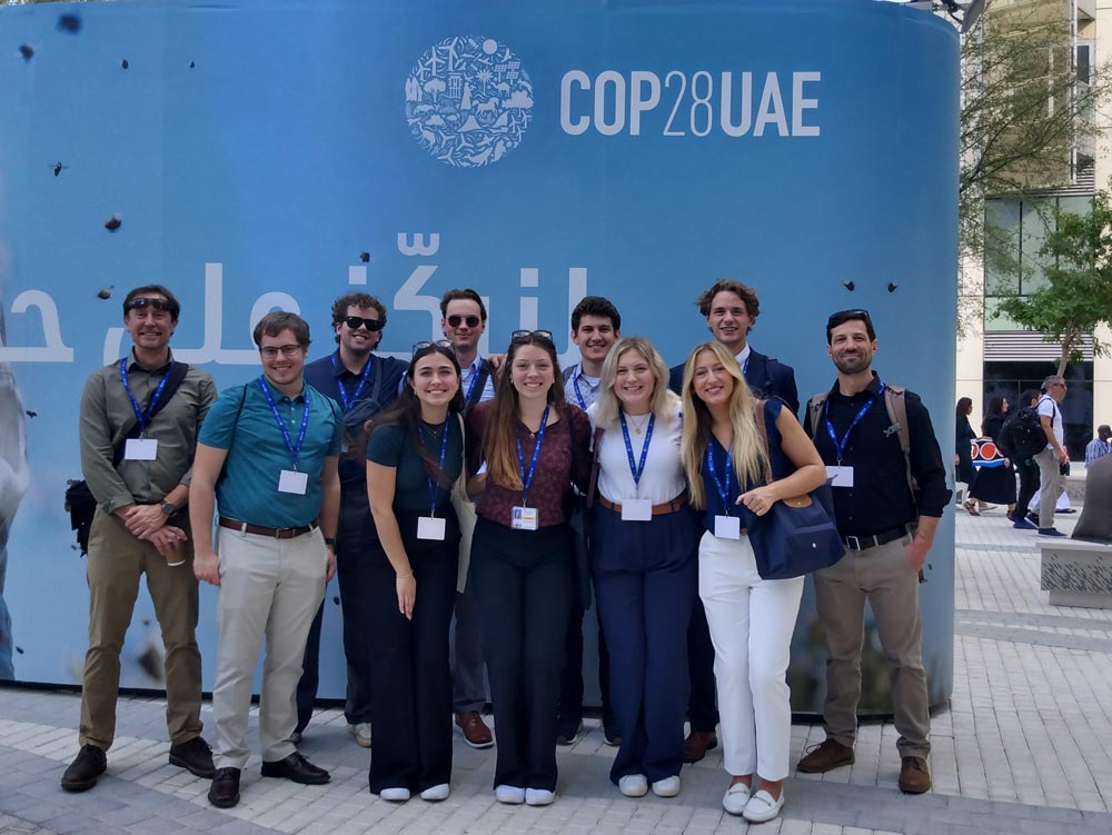 Students at COP28