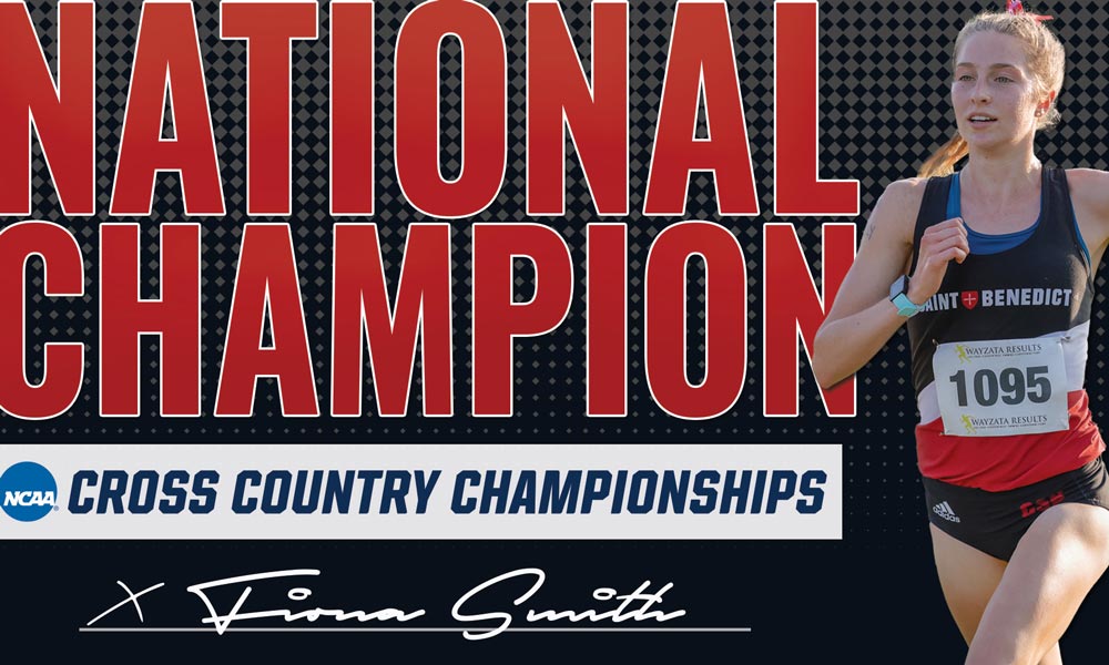 Fiona Smith repeats as 5,000-meter NCAA DIII champion and wins fourth  national title - College of Saint Benedict Athletics