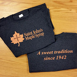 Saint John's Maple Syrup tshirts