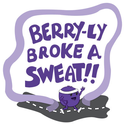 Berry-ly Broke a Sweat