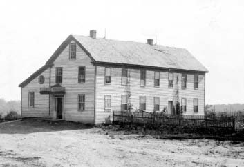 The Old Frame House  and Chapel, 1863-1886