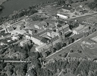 1948 aerial photo of sju