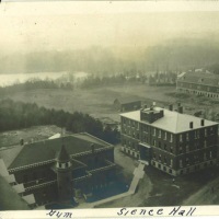 Gym and Science Hall Aerial