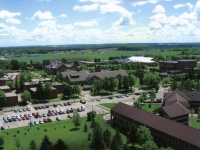 aerial photo of CSB