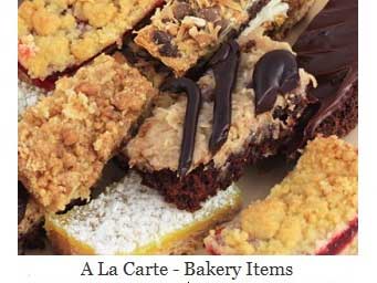 A La Carte - Bakery Items