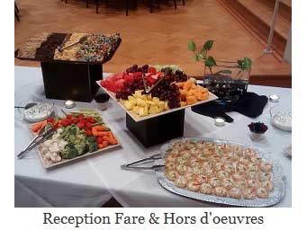 Receptions & Hors d'oeuvres