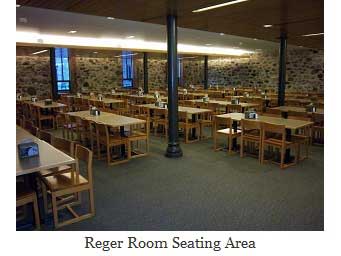 Reger Room Seating Area