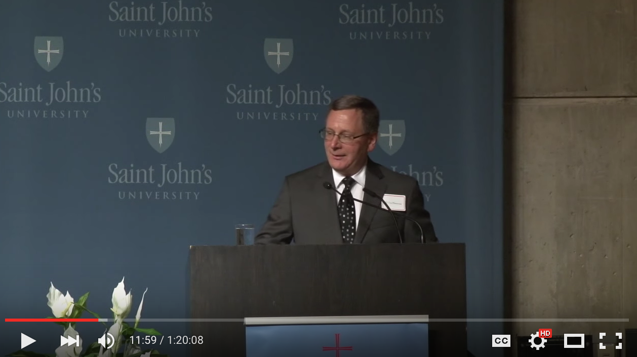 Video of Dr. Timothy Matovina lecture 