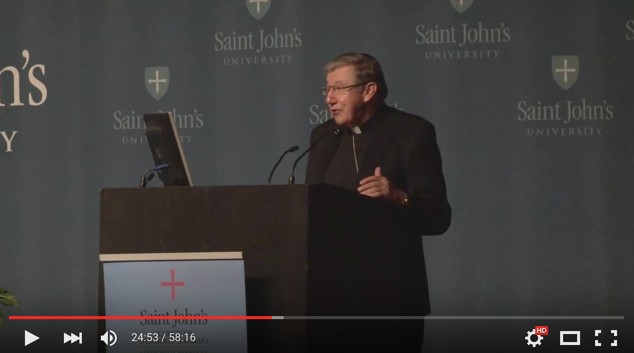 video Bishop Madden lecture