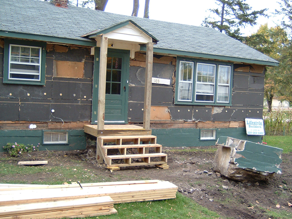 Avon House Barracks Renovation Front Close-up