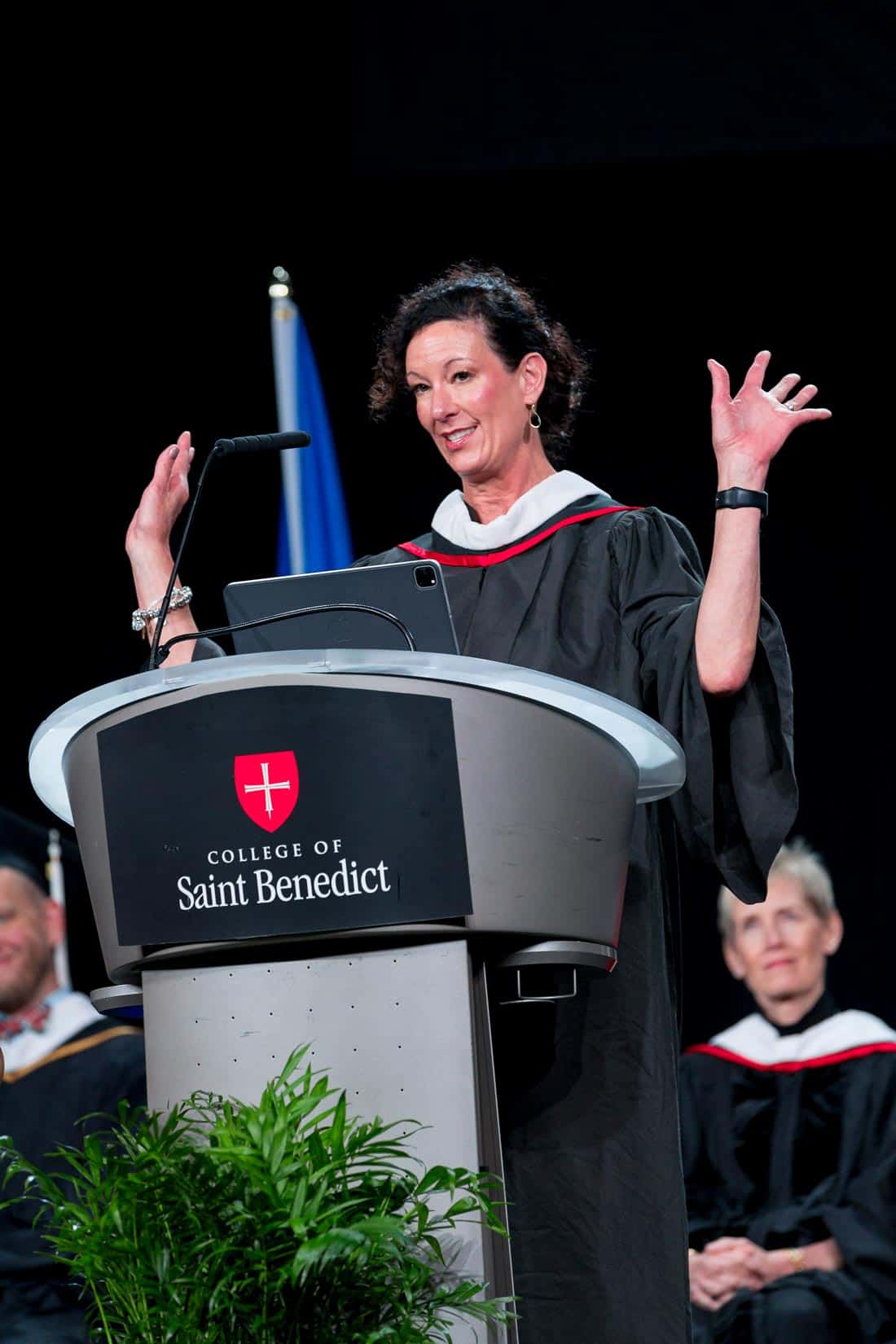 Colette Peters speaks at Commencement