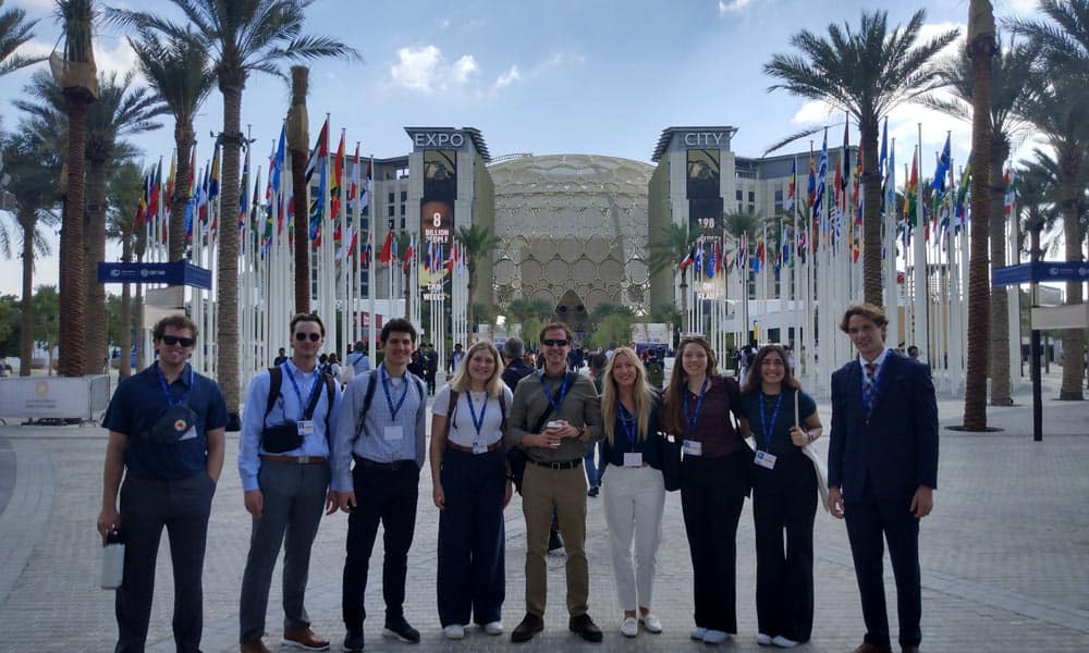 CSB and SJU delegation at COP 28