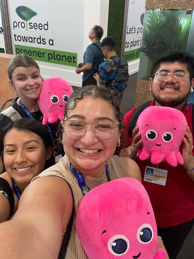 CSB and SJU students at COP28