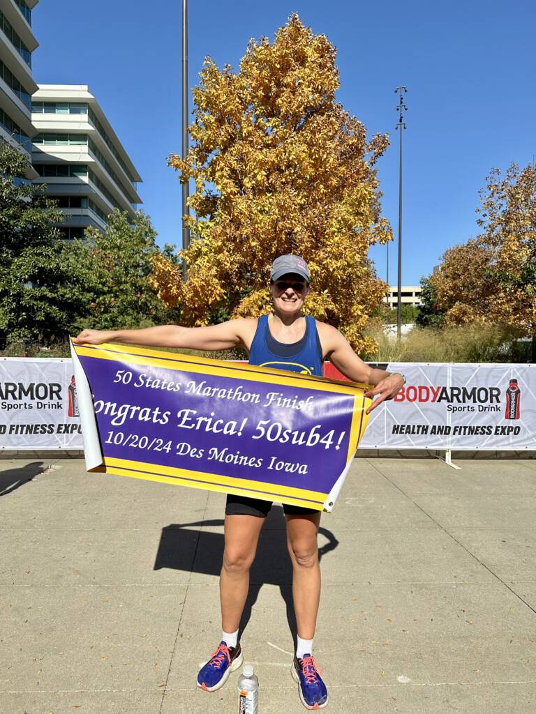 CSB alum completes quest to run marathons in all 50 states